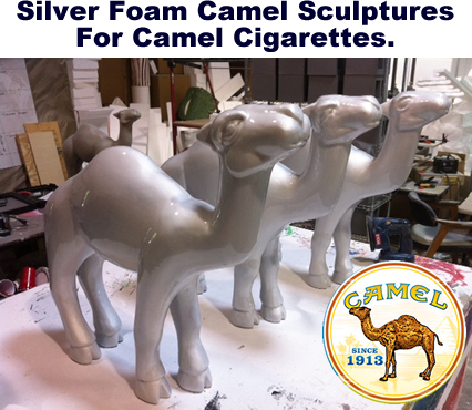 Foam Camel Sculpture